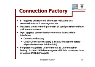 Tutorial su JMS (Java Message Service)