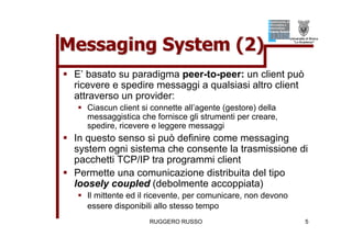 Tutorial su JMS (Java Message Service)