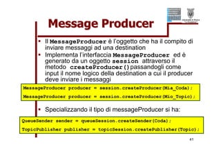 Tutorial su JMS (Java Message Service)