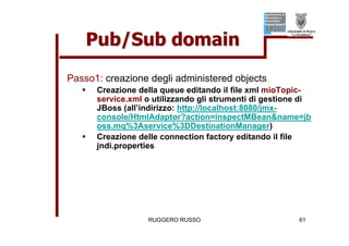 Tutorial su JMS (Java Message Service)