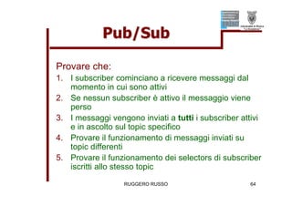 Tutorial su JMS (Java Message Service)