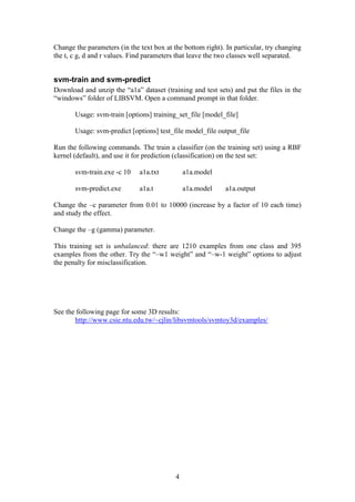 Tutorial - Support vector machines | PDF