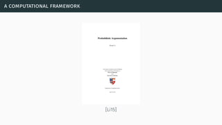 a computational framework
[Li15]
 