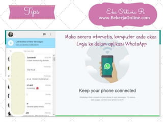 Whatsapp Tutorial Tutorial Whatsapp Web | PPTX