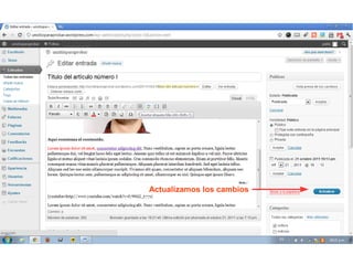 Actualizamos los cambios
 
