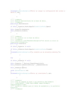 CONECTAR C# CON POSTGRESQL USANDO NPGSQL 2.0.11