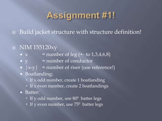 Tutorial #1 - SACS Basic | PPTX
