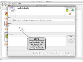 Tutorial 1.3 - Run Enrichment Analysis | PDF