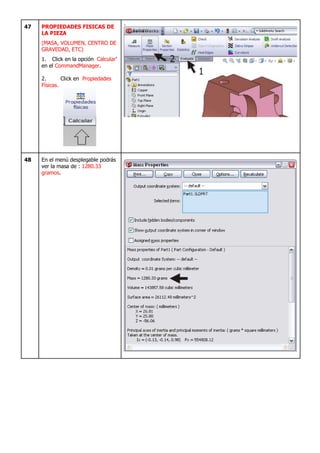 Tutorial 11 OK ESPAÑOL PIEZAS SOLIDWORKS CSWA .pdf