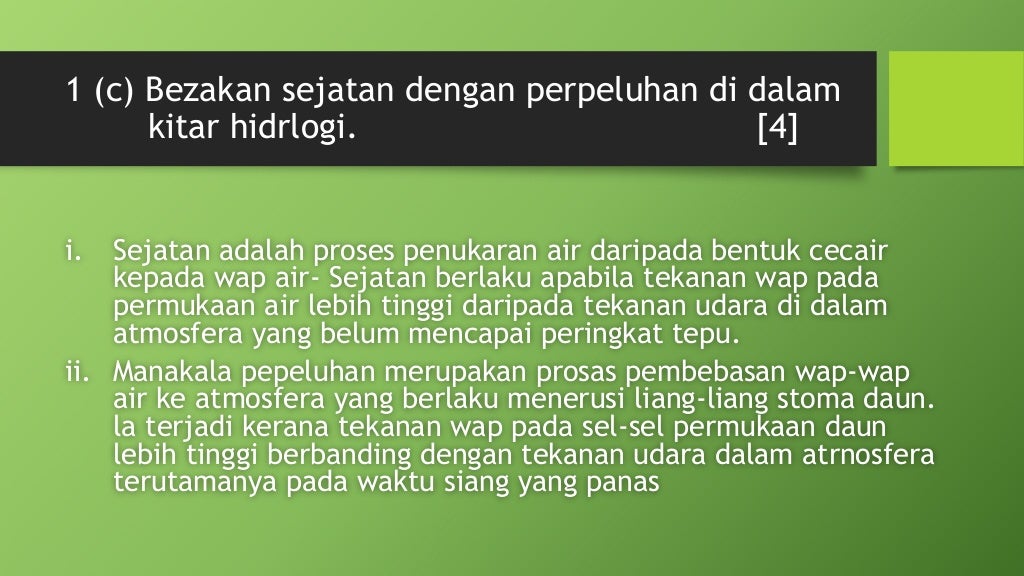 PROSES KITARAN HIDROLOGI