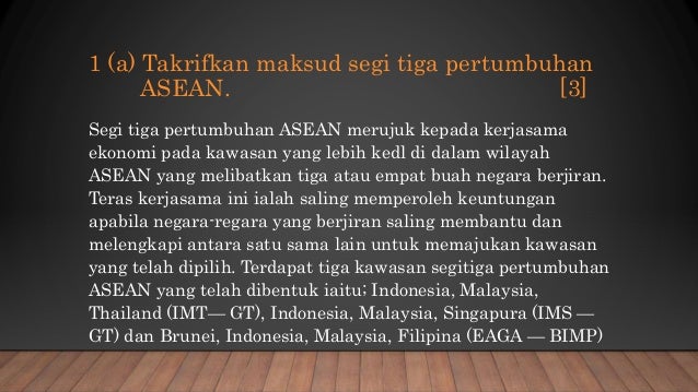 Kerjasama Serantau Segitiga Pertumbuhan