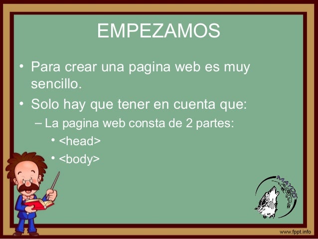 Tutorial para hacer paginas web en html