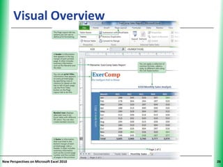 Visual Overview                      XP




New Perspectives on Microsoft Excel 2010        26
 