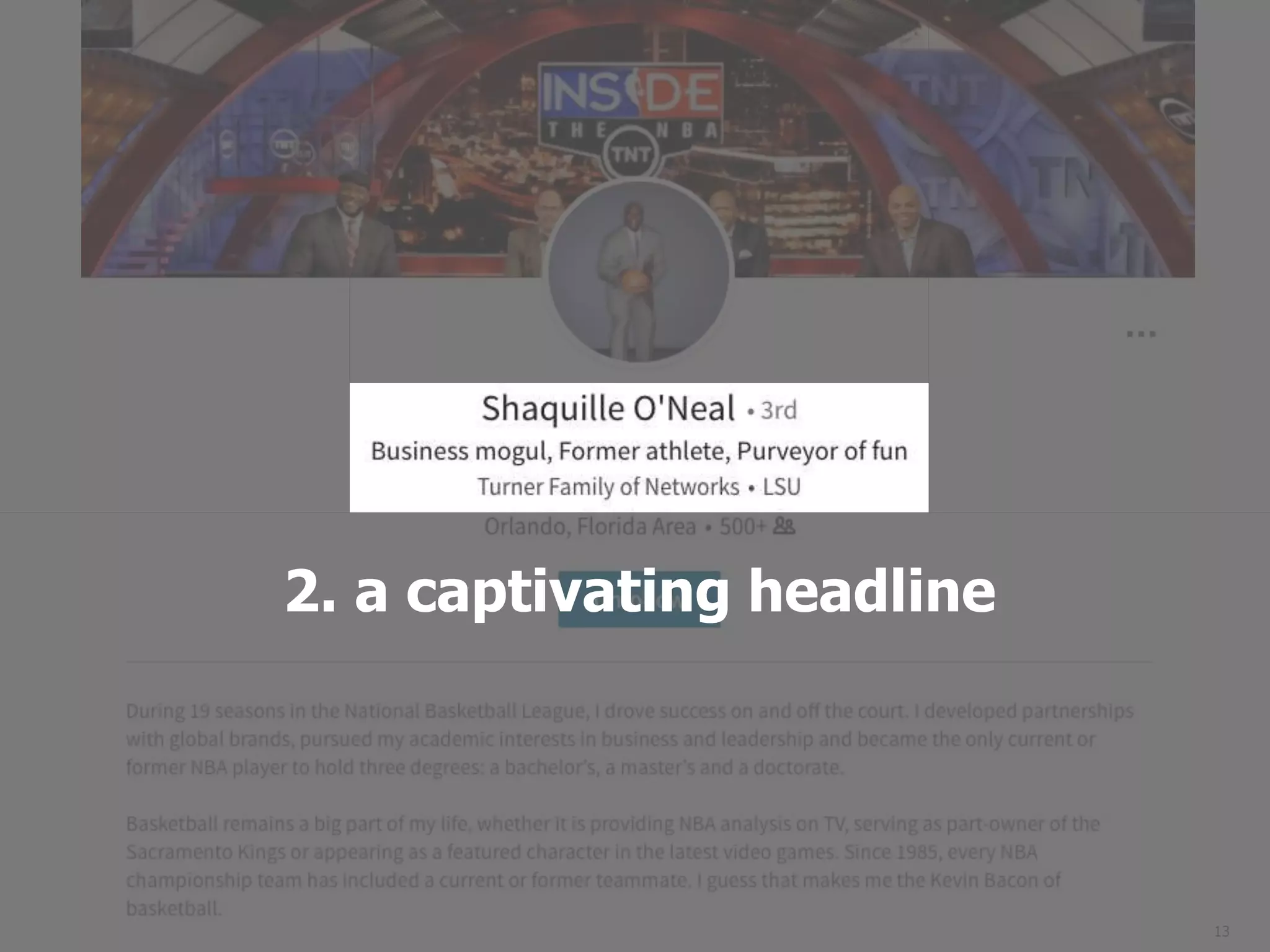 13
2. a captivating headline
 