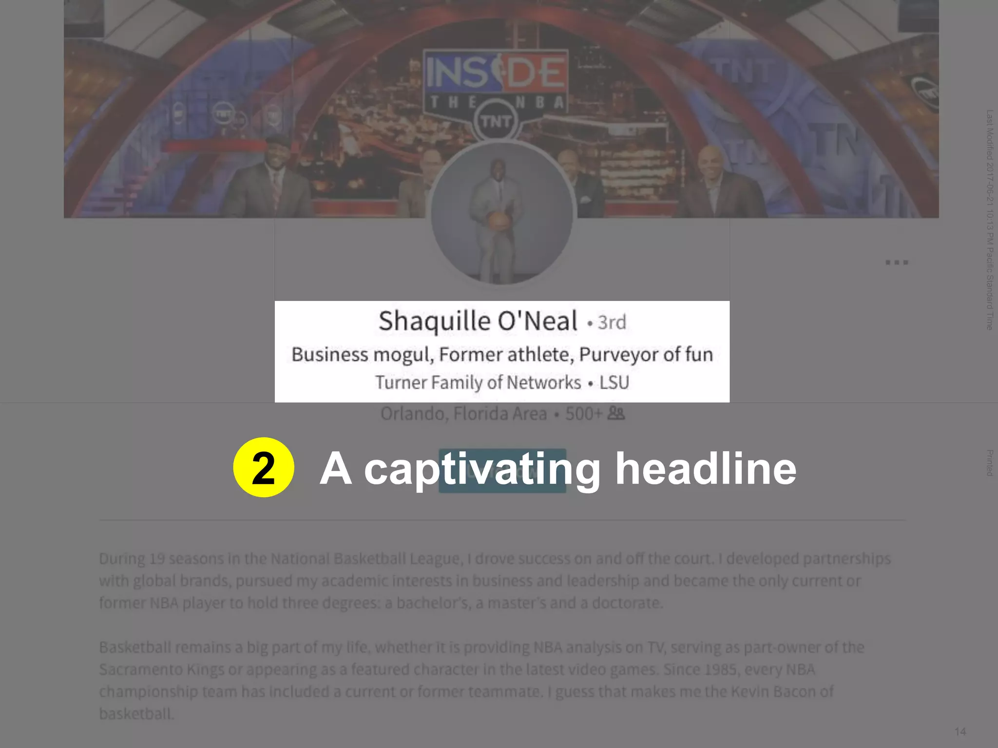 LastModified2017-06-2110:13PMPacificStandardTimePrinted
14
A captivating headline2
 