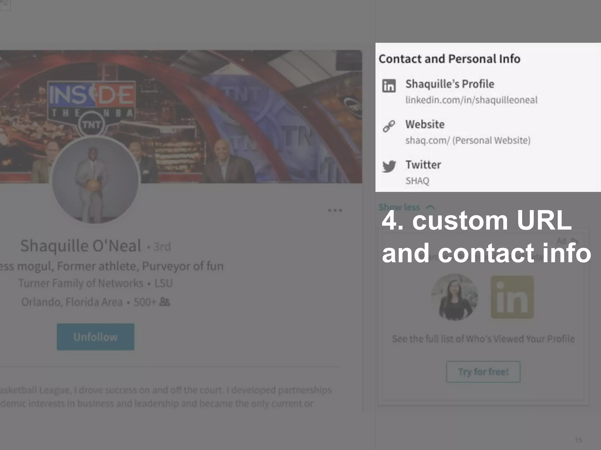 LastModified2017-06-2110:13PMPacificStandardTimePrinted
15
4. custom URL
and contact info
 