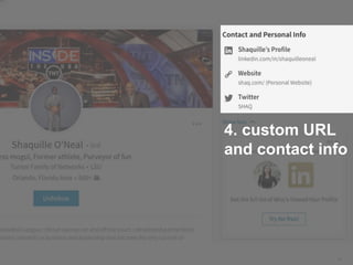 LastModified2017-06-2110:13PMPacificStandardTimePrinted
15
4. custom URL
and contact info
 