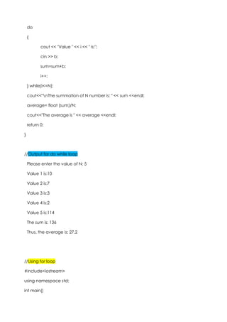 C++ TUTORIAL 3 | PDF