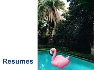 8
Resumes
 