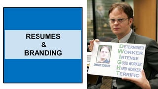 RESUMES
&
BRANDING
 