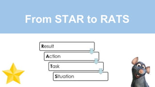 From STAR to RATS
 