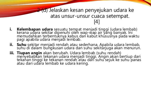 Kelembapan Udara Dan Pembentukan Awan