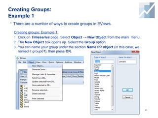 User Group Select Html Example Nice Tutorial4_Series_Groups is a good explanation | PPTX