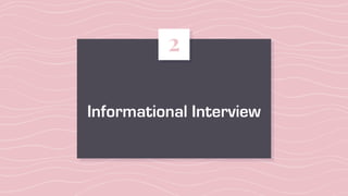 Informational Interview
2
 