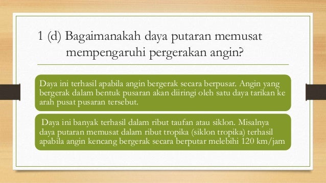 TEKANAN UDARA DAN PEMBENTUKAN ANGIN TEKANAN UDARA DAN PEMBENTUKAN ANGIN