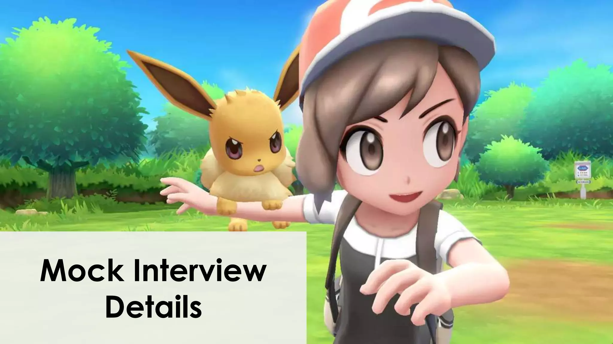 Mock Interview
Details
 