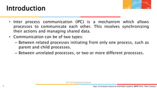 Operating System Tutorial 8, Bits Pilani | PPTX