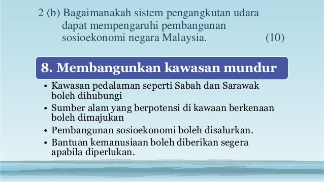 Sektor Pengangkutan Dan Perhubungan