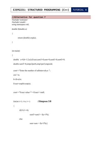 C++ TUTORIAL 8 | PDF