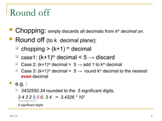 Numerical Methods for engineers lecture | PPT