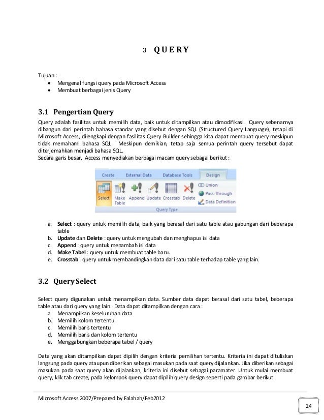 Tutorial access 2007 byflh