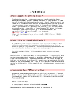 Tutorial audacity | PDF