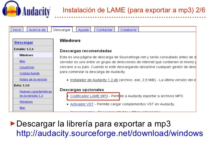lame library v3.98.2 for audacity download lame library v3.98.2 for audacity download