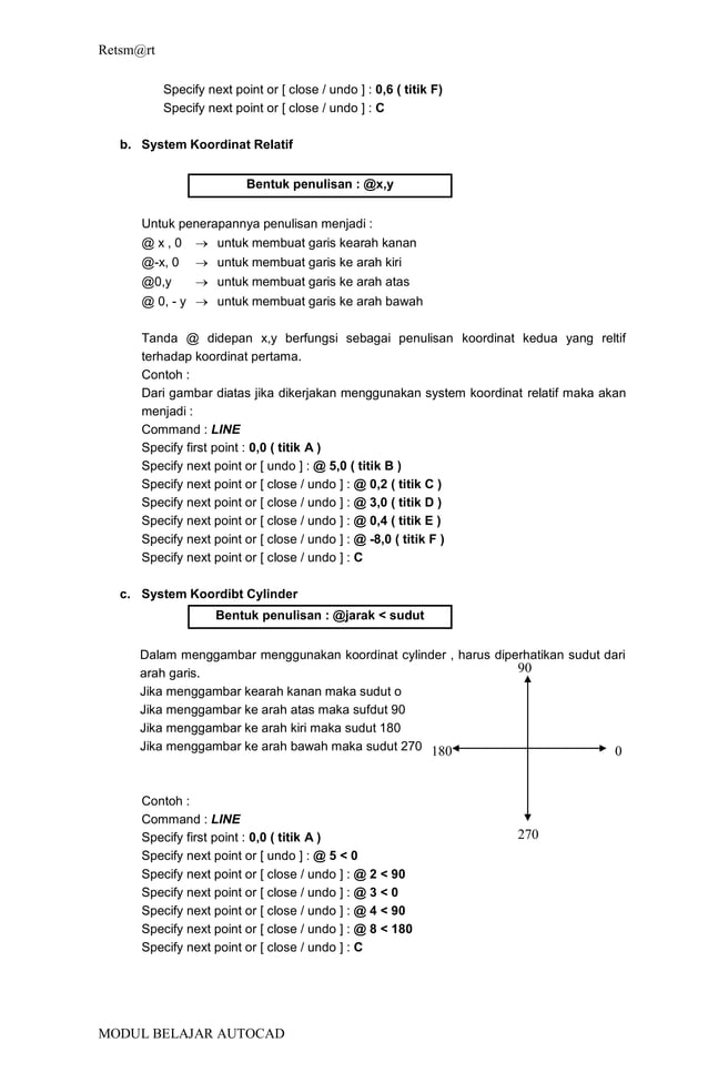 Tutorial autocad | PDF