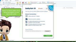 Paso 2: Le damos doble click al
Setup descargado y se nos
abrira este cartel
 