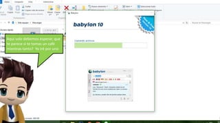 Aquí solo debemos esperar, que
te parece si te tomas un café
mientras tanto? Yo iré por uno
 