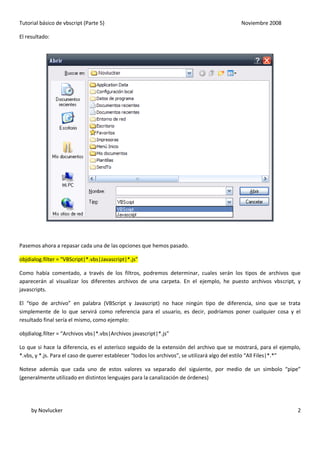 Tutorial basico de vbscript by novlucker parte5 | PDF