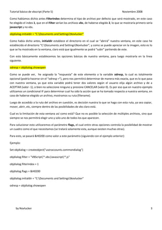 Tutorial basico de vbscript by novlucker parte5 | PDF