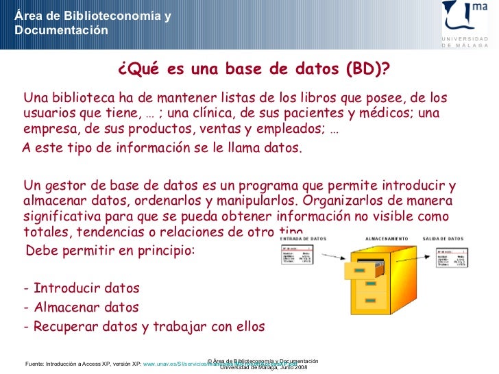 Bases de datos documentales Bases de datos documentales