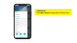 LANGKAH #6
Pilih Login / Masuk menggunakan Id Atomy Anda
 