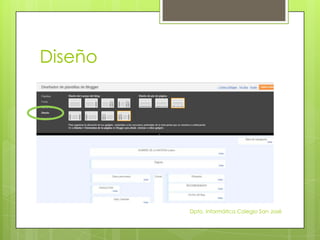 Diseño




         Dpto. Informática Colegio San José
 