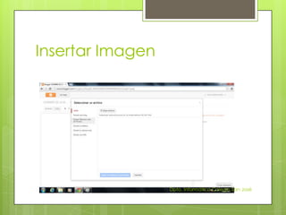 Insertar Imagen




                  Dpto. Informática Colegio San José
 