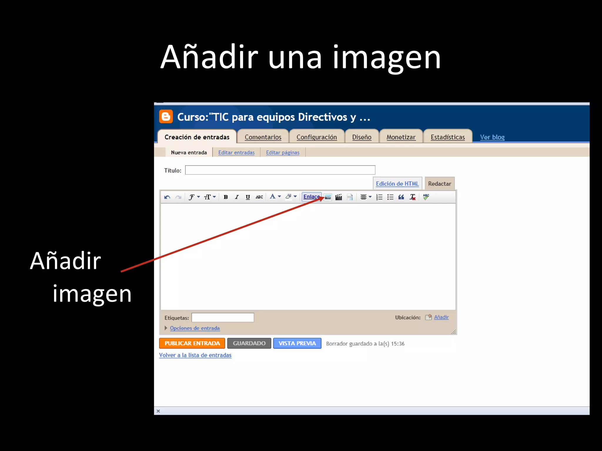 Añadir una imagen Añadir imagen 