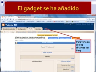 Para verlo en
el blog
clicamos Ver
blog
 