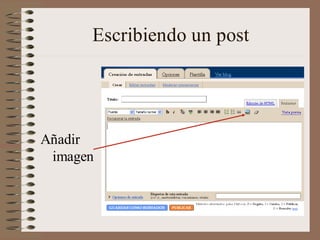 Escribiendo un post




Añadir
 imagen
 