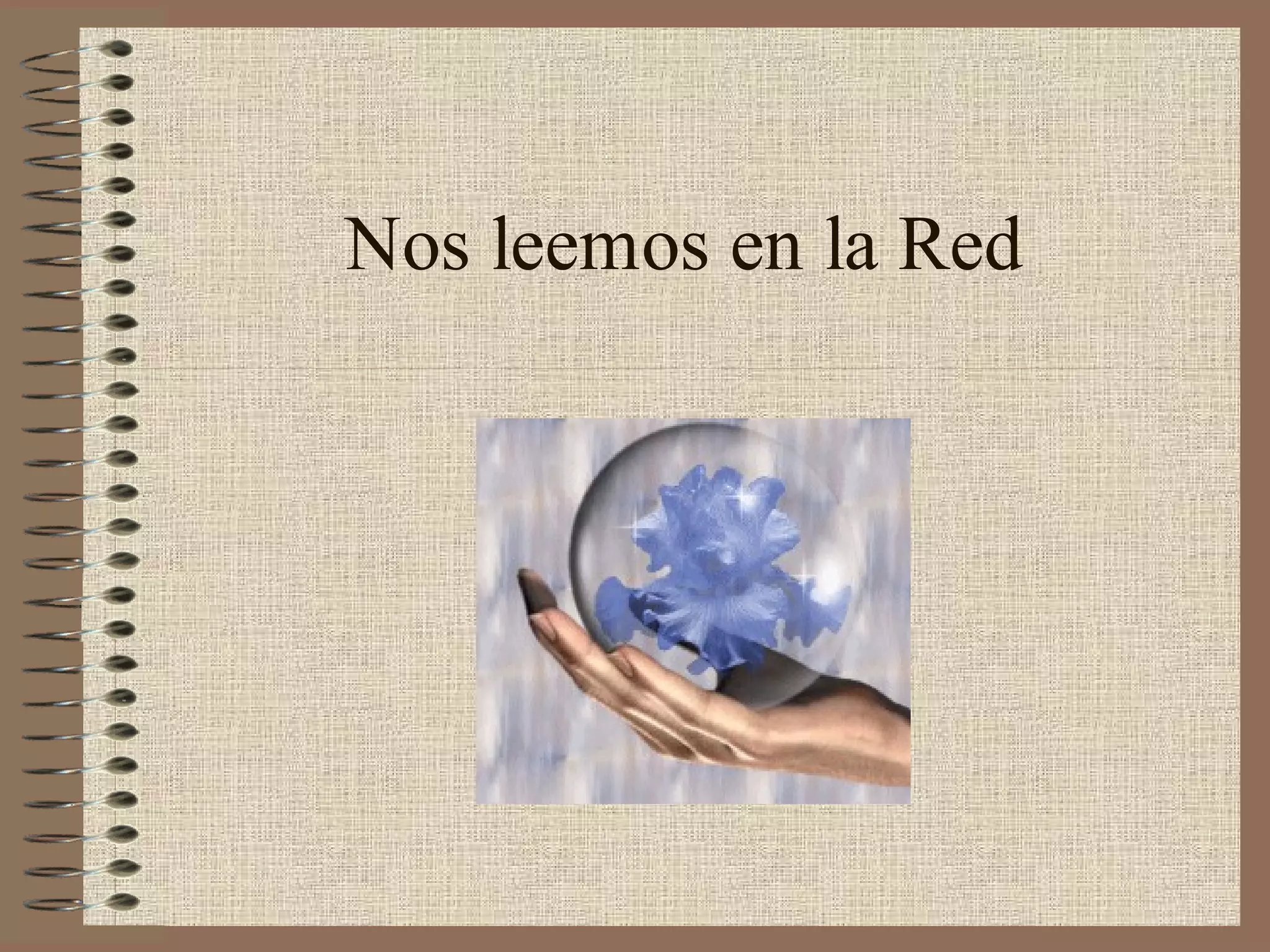 Nos leemos en la Red

 